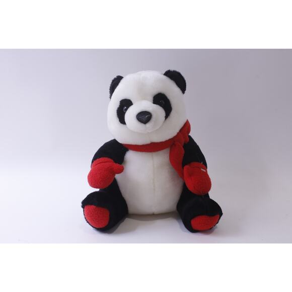 Christmas Panda, Medium Plush, Hallmark Cards, Stuffed Animal~ 241211-WH M-19-02 - Picture 1 of 3